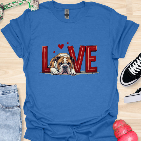 Love is a four legged word - V2 - The Pouter T-Shirt